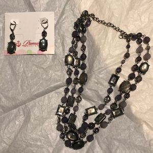 Premier Designs Set - necklace & earrings